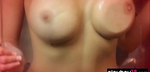 trendsBusty amateur beauties introducing their shaved pussies